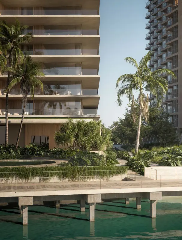 1250 West Avenue Miami Beach – Baywalk boardwalk over Biscayne Bay